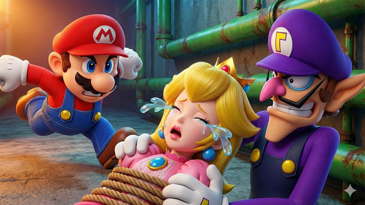 ¡La Princesa Peach Está Desaparecida! Mario salva a Peach | Súper Mario Bros La Película