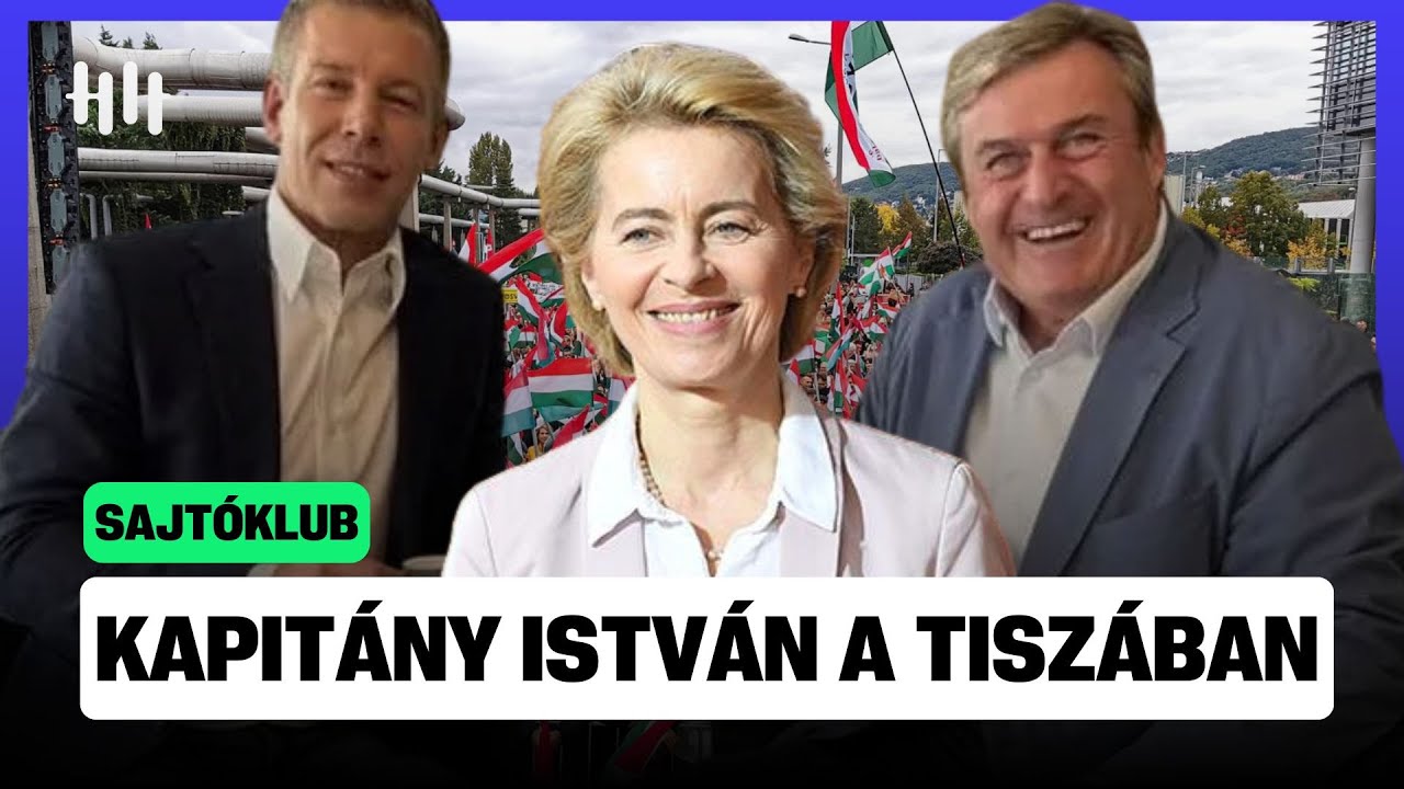 Ezért veszélyes Kapitány István: titkos szándék a Tisza Párt mögött? - Sajtóklub