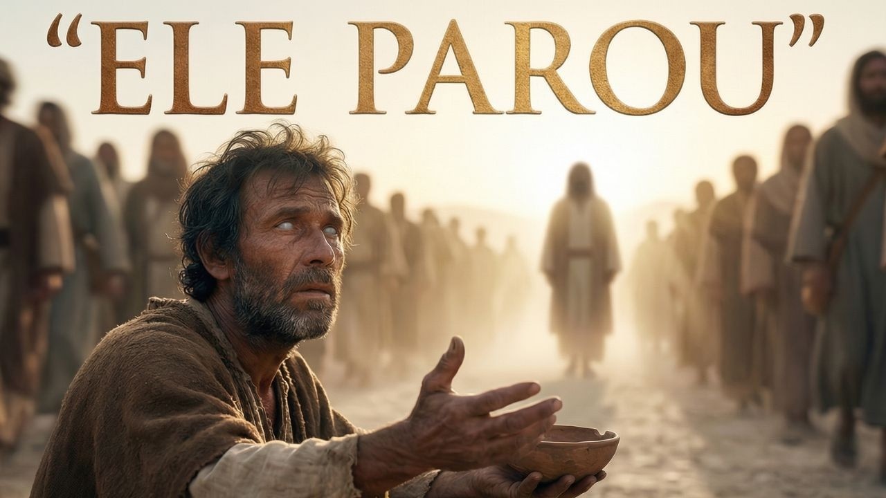 Bartimeu Gritou… e Jesus PAROU — Humanamente impossível não chorar