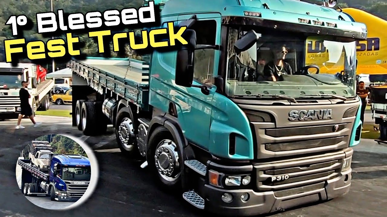 ENCONTRO DE CAMINHÕES NA SPEED WAY - 1° BLESSED TRUCK FEST. MAIOR ENCONTRO DE SANTA CATARINA