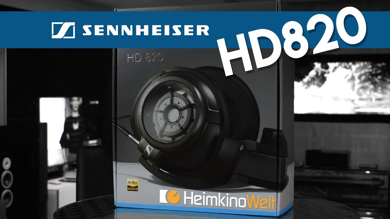 Sennheiser HD 820 unboxing, key facts - HeimkinoWelt