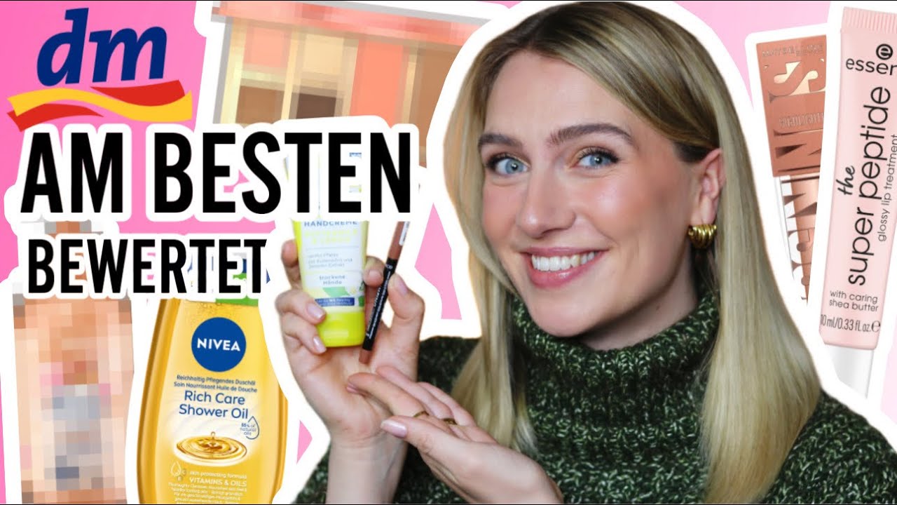 AM BESTEN BEWERTETE DM PRODUKTE IM TEST Januar 2025 | Balea, Catrice, Essence uvm. | Lubella
