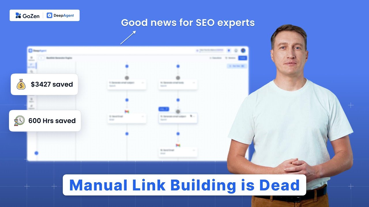 This AI Agent Build Backlinks While You Sleep | AI Agent Backlink Generator, Completely autonomous.