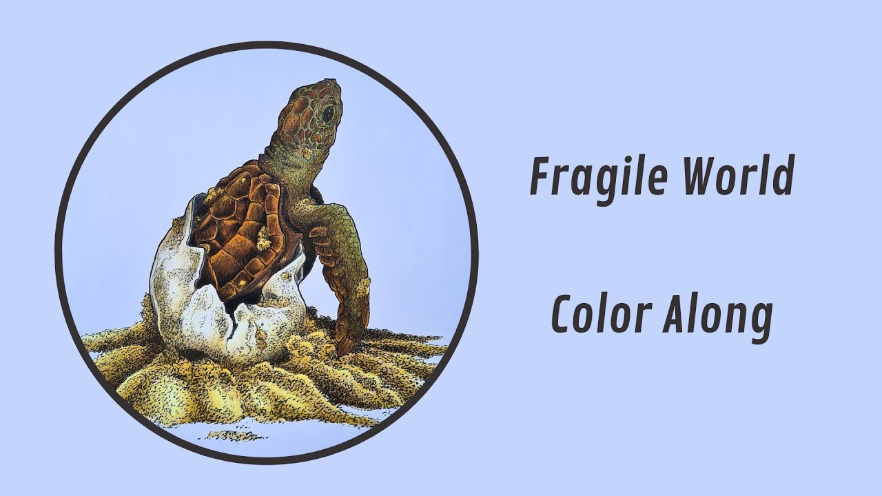 Fragile World Kerby Rosanes | Color Along