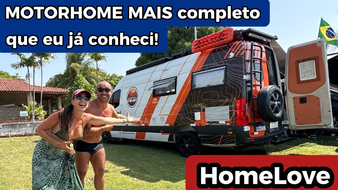 MOTORHOME MAIS COMPLETO QUE JÁ CONHECI!