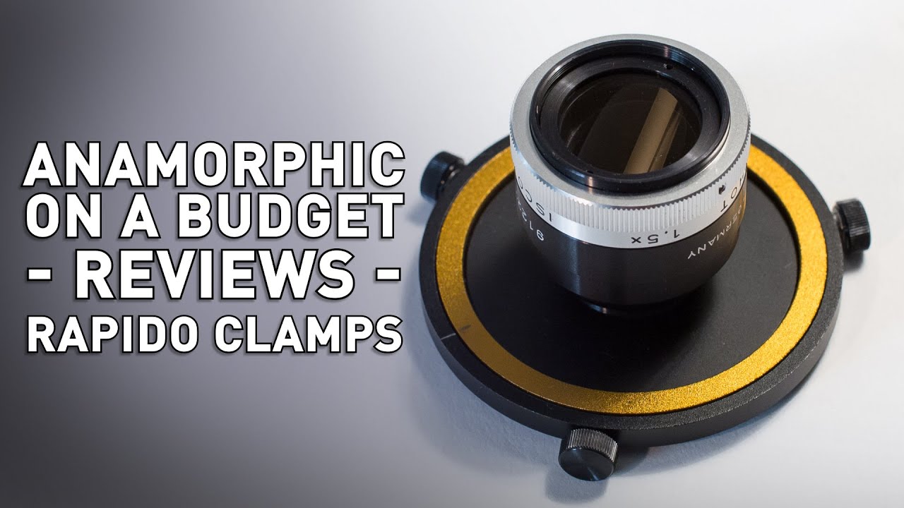 Rapido Technology Clamps - Mounting Baby Anamorphic Lenses