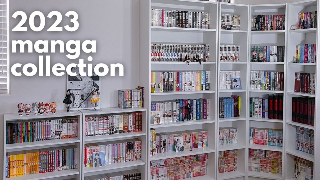HUGEEE manga collection tour 2023!! // 1000+ volumes