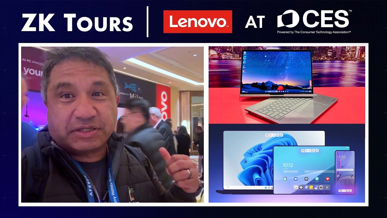 2026 ZKast #22 - Is This the Future of Work? Lenovo’s New AI Agent & Transformative Devices  | CES26