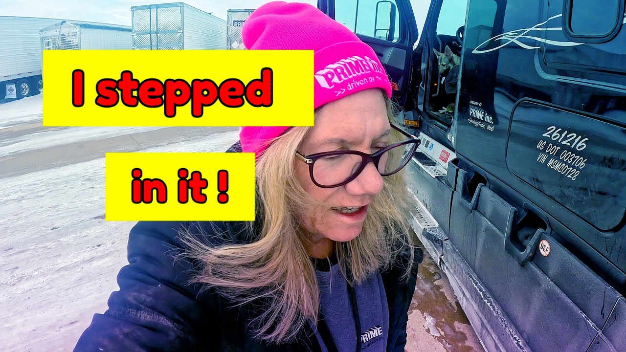 Spending the night at Allied Tube /Life of a Flatbed driver #flatbed #femaledriver #primetrucking 