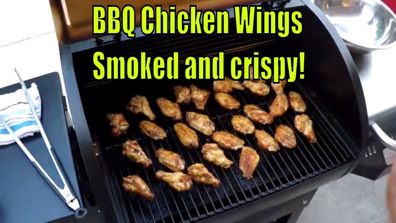 Pellet Grill Chicken Wings on the Camp Chef Woodwind