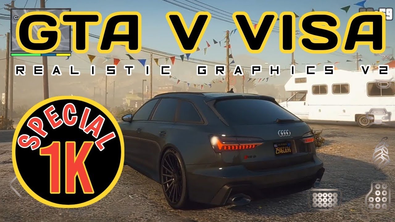 GTA V VISA REALISTIC GRAPHICS V2 FULL MODPACK ON GTA SA ANDROID