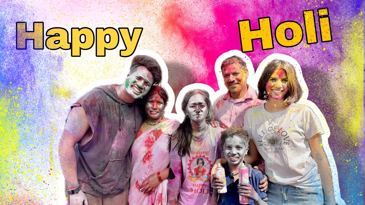 Happy Holi ||VLOG||