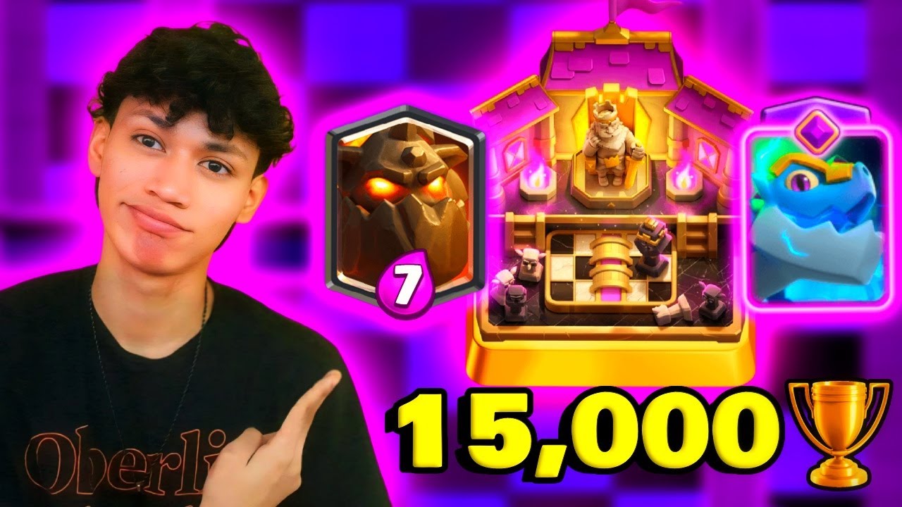 Asi subi a 15,000 COPAS  con mazo de sabueso de lava en pleno 2,025 😵‍💫
