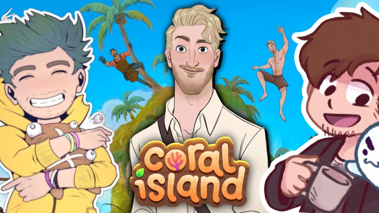 Scott Made Me Do Push-Ups | Coral Island [3] | Ft. @thehotcross