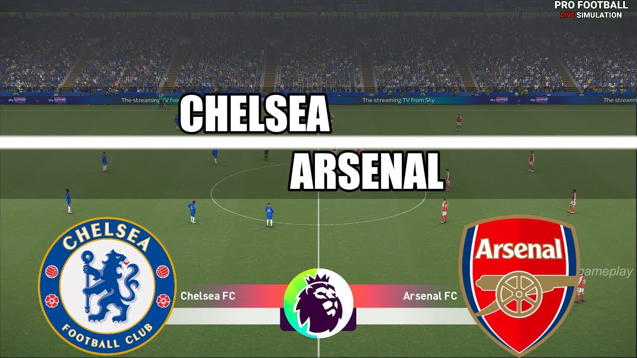 Chelsea vs Arsenal | Premier League 2025/26 | Full Match Simulation Gameplay Pes 21