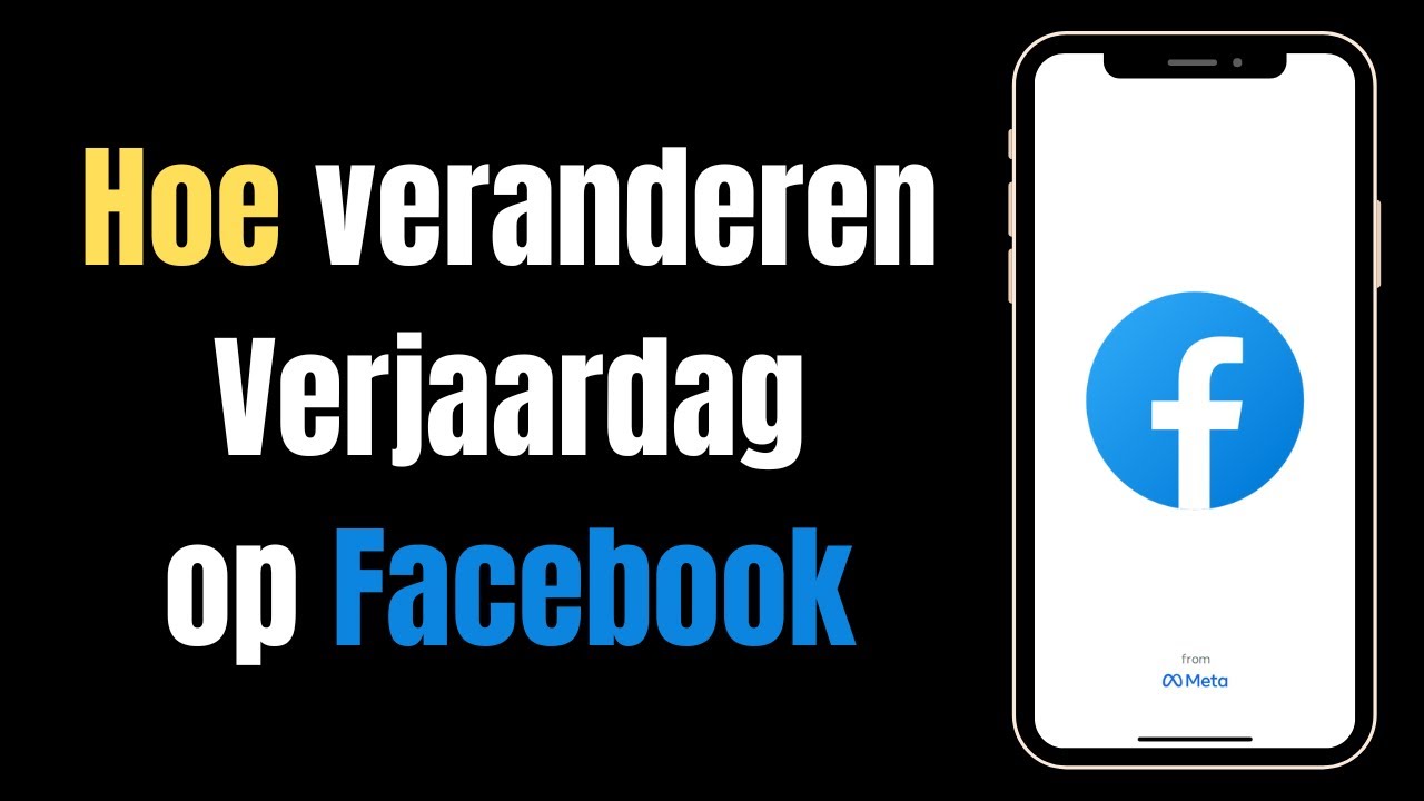 Hoe veranderen Verjaardag op Facebook || Verjaardag bewerken (Ios en Android)