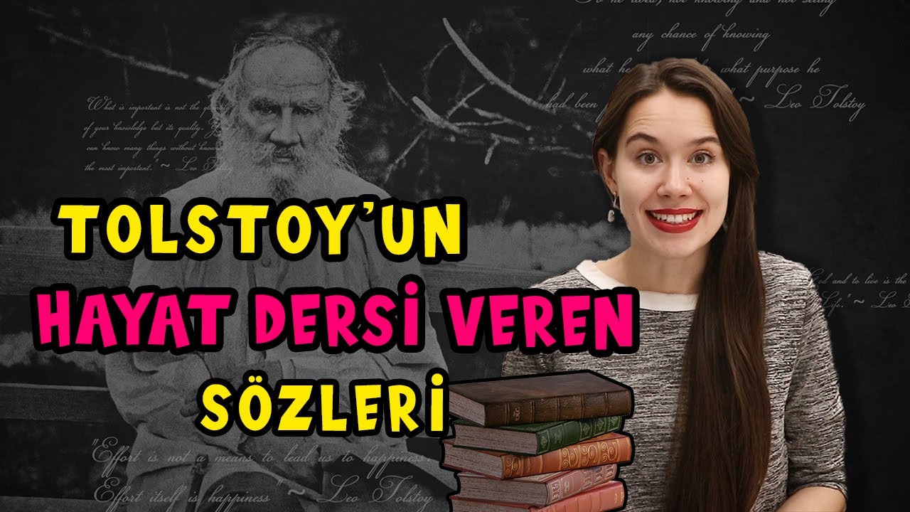 TOLSTOY İLE RUSÇA ÖĞRENİYORUZ