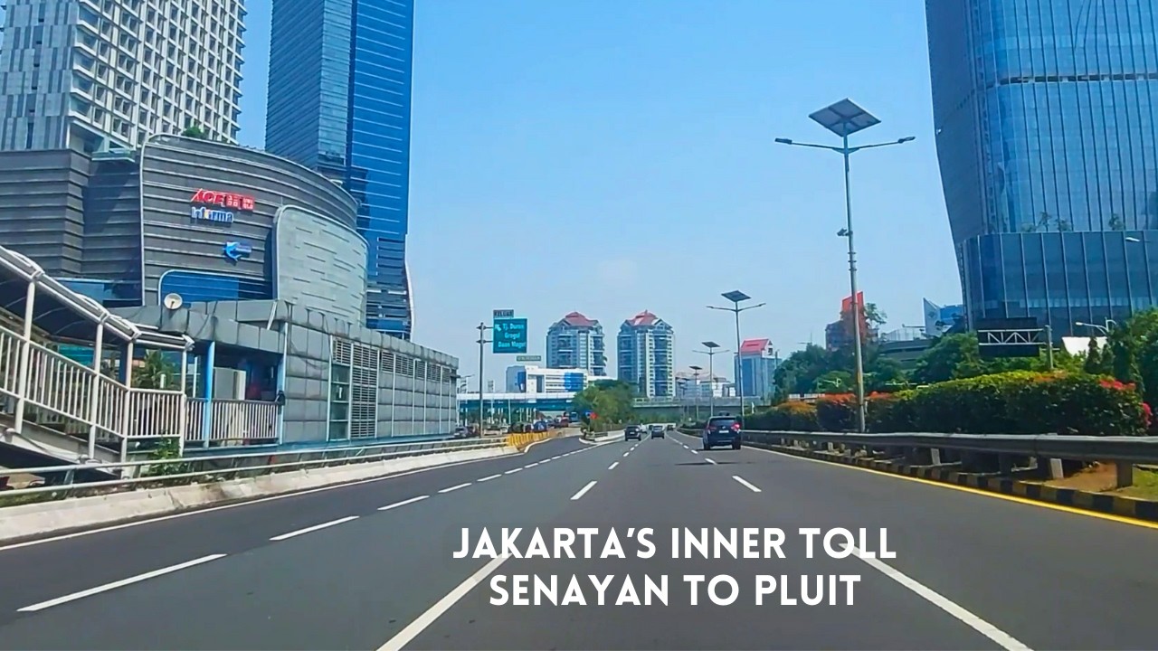 ASMR City Drive: Senayan to Pluit on Jakarta’s Inner Toll Road