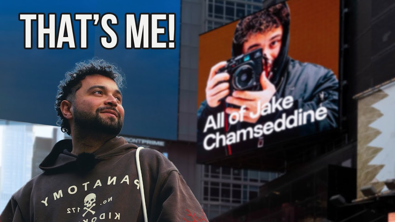 My Camera Got Me a Billboard in Times Square