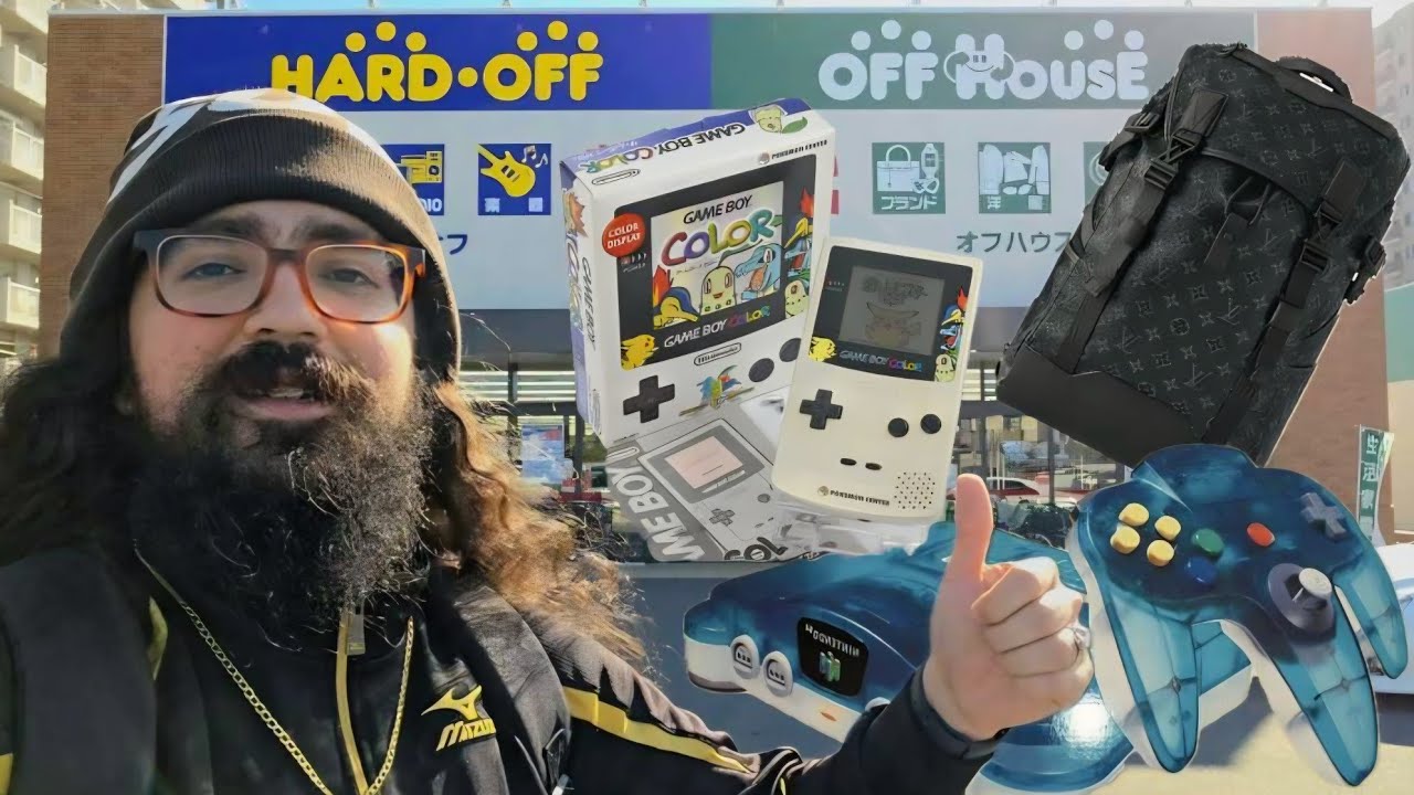 Retro Thrift Shopping In Saitama Japan! 🇯🇵 Nitendo Playstation Sega Louis Vuitton Gucci and MORE! 😱