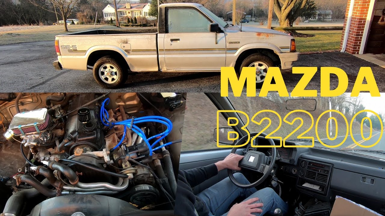 87 MAZDA B2200 SE-5 IN ALL OF IT'S 80s Glory!