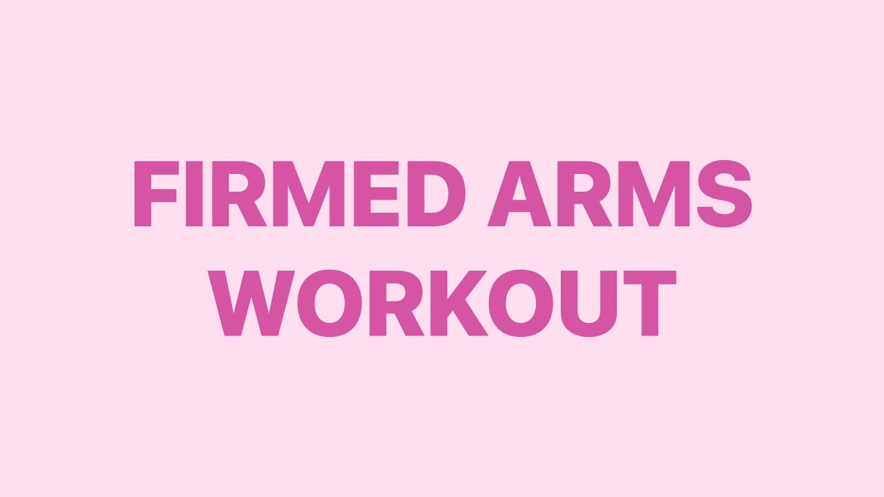 3MIN FIRMED ARMS WORKOUT//GOODBYE UNDERARM STAINS//TONE & FIRM YOUR ARMS DEEPLY//NO MORE FLABBY ARMS