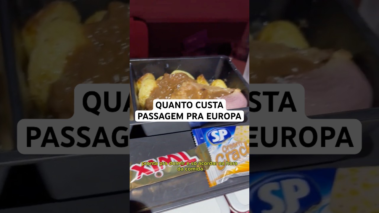 Quanto custou uma passagem pra Europa em 2025 #viageminternacional #europa #dicadeviagem