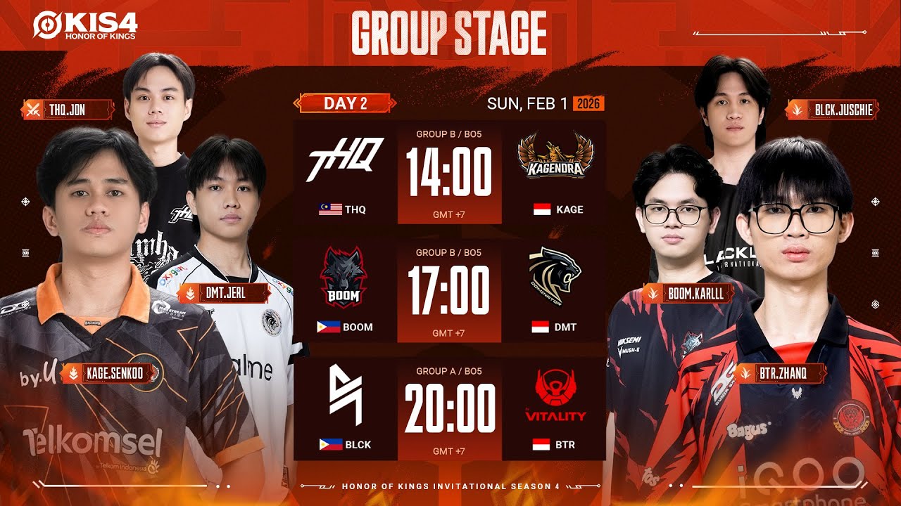 [EN] Honor of Kings Invitational  Season 4 | Group Stage Day 2