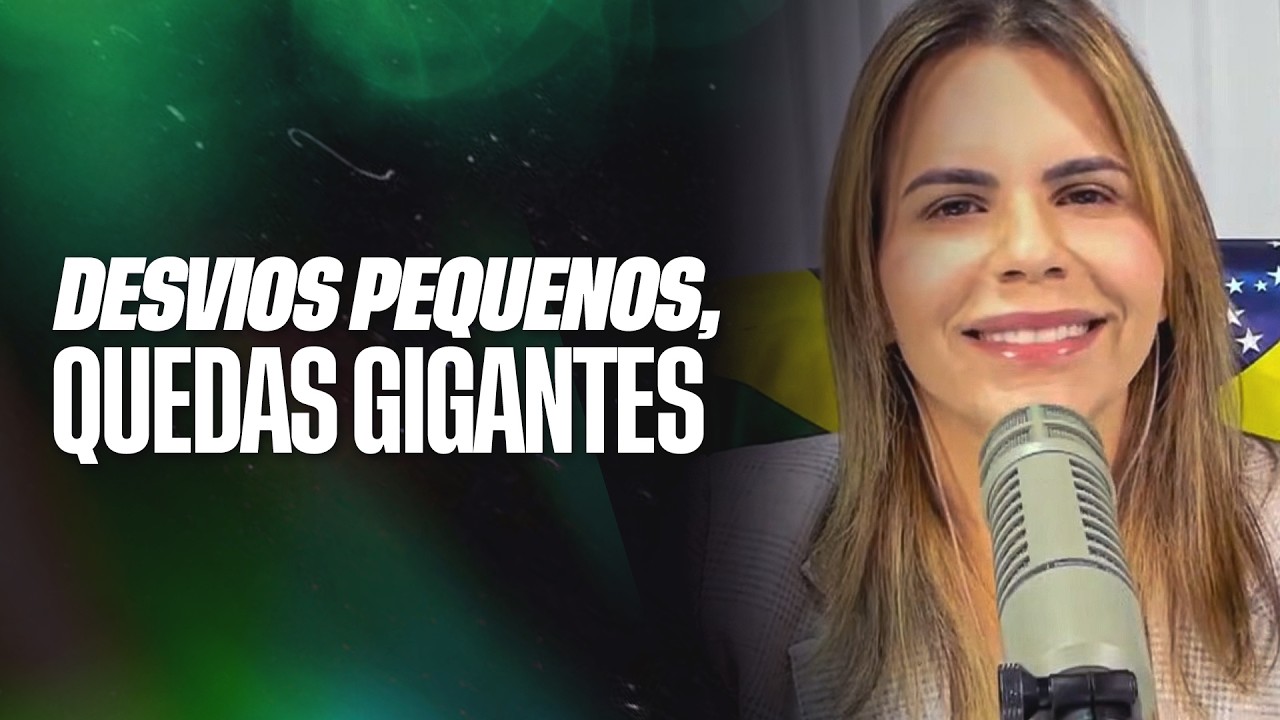 CLARISSA TÉRCIO | MINUTOS DE SABEDORIA | DESVIOS PEQUENOS, QUEDAS GIGANTES