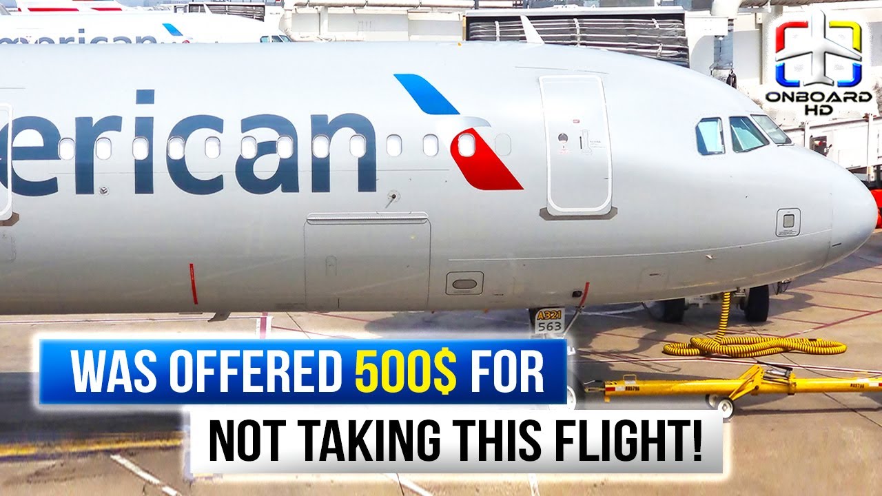 TRIP REPORT | This Is What Overbooking Makes! | Los Angeles to New York JFK | American Airlines A321