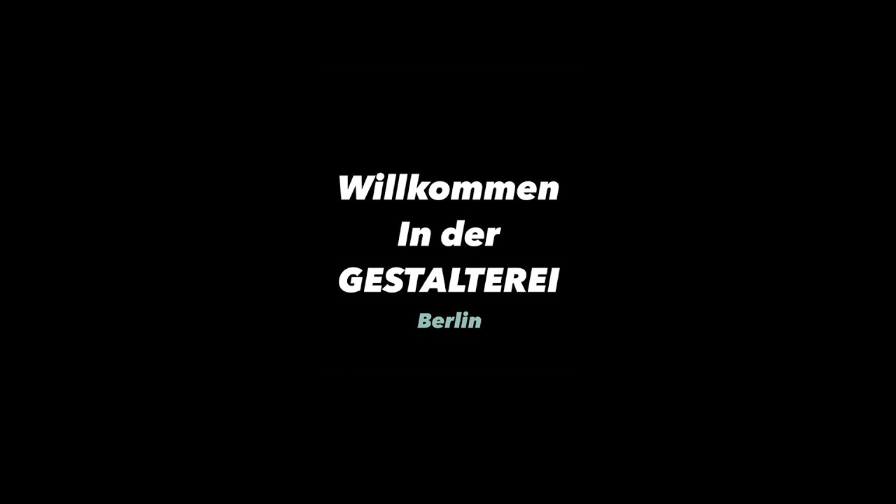Room Tour durch die Gestalterei Berlin