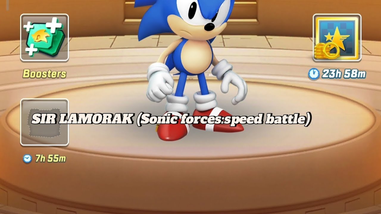 SIR LAMORAK (Sonic forces:speed battle)