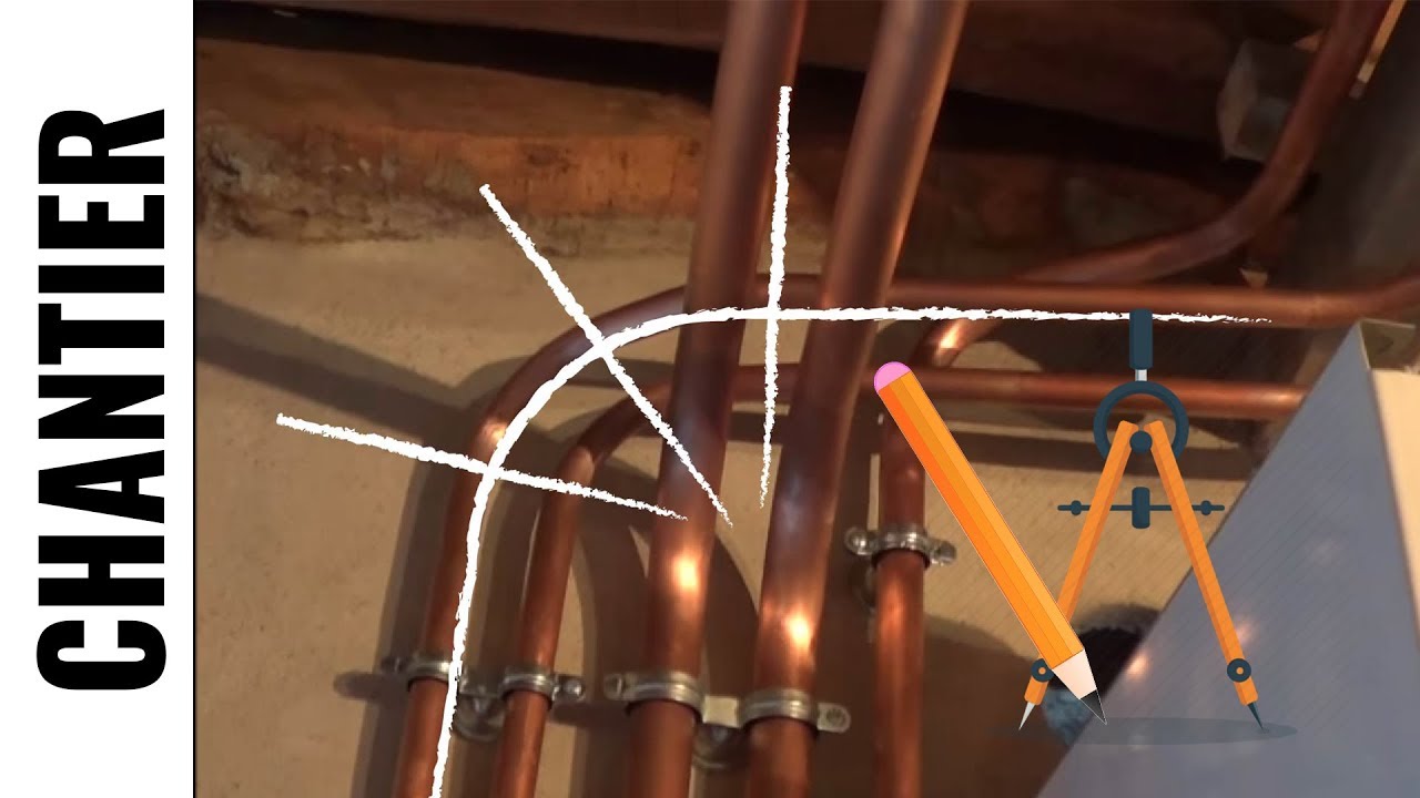 Façonnage tube cuivre - Partie 2 - Tracé et épure de pro - LJVS - FR