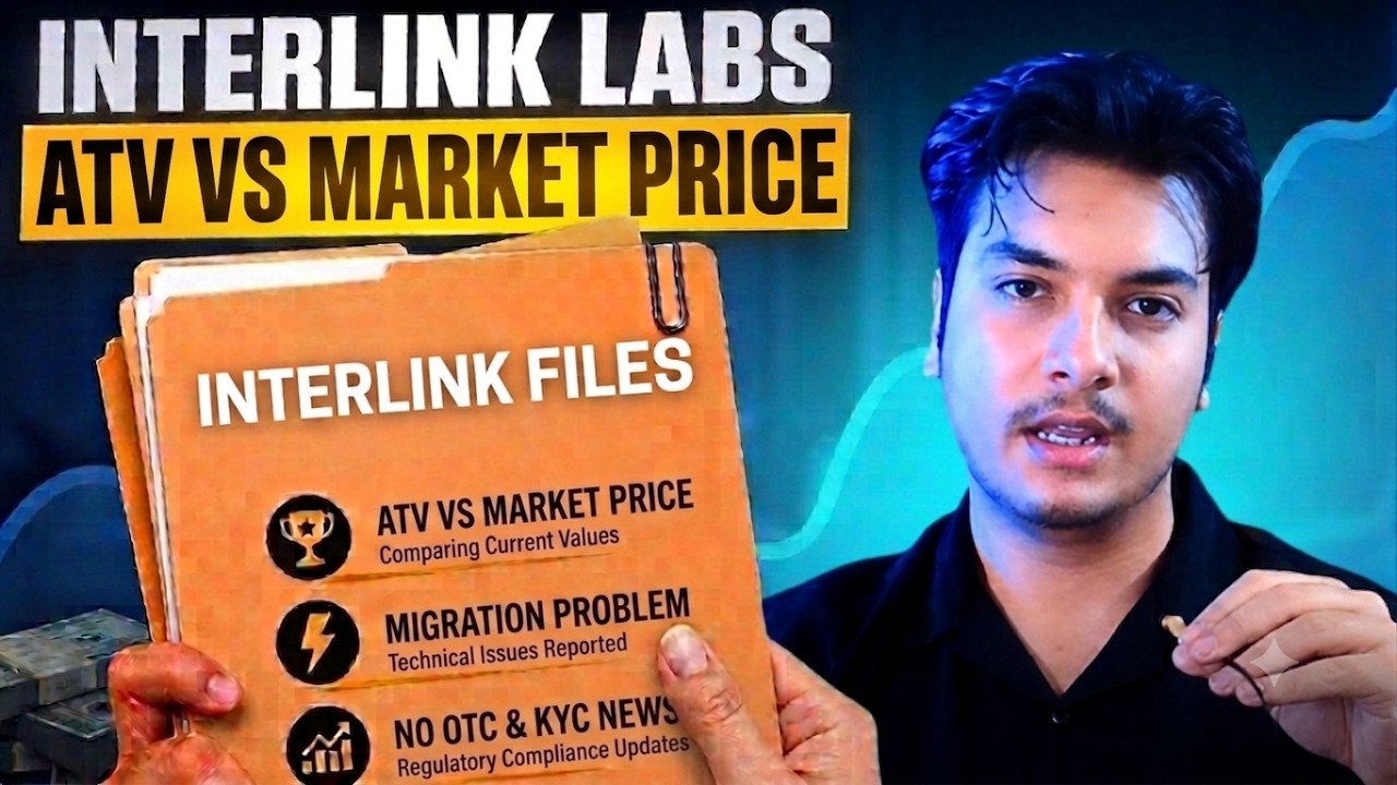 Interlink Labs ATV Vs Market Price | KYC % Migration When? Cryptomentory