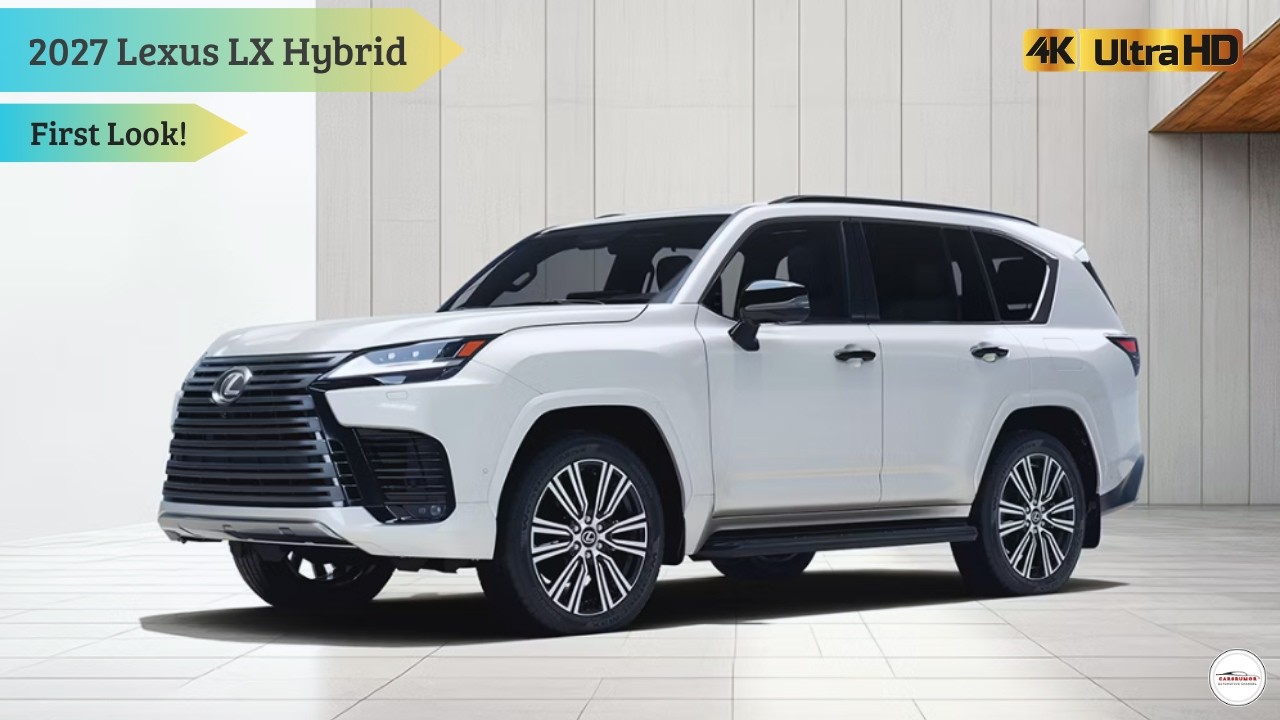 Первый взгляд на Lexus LX Hybrid 2027 года!