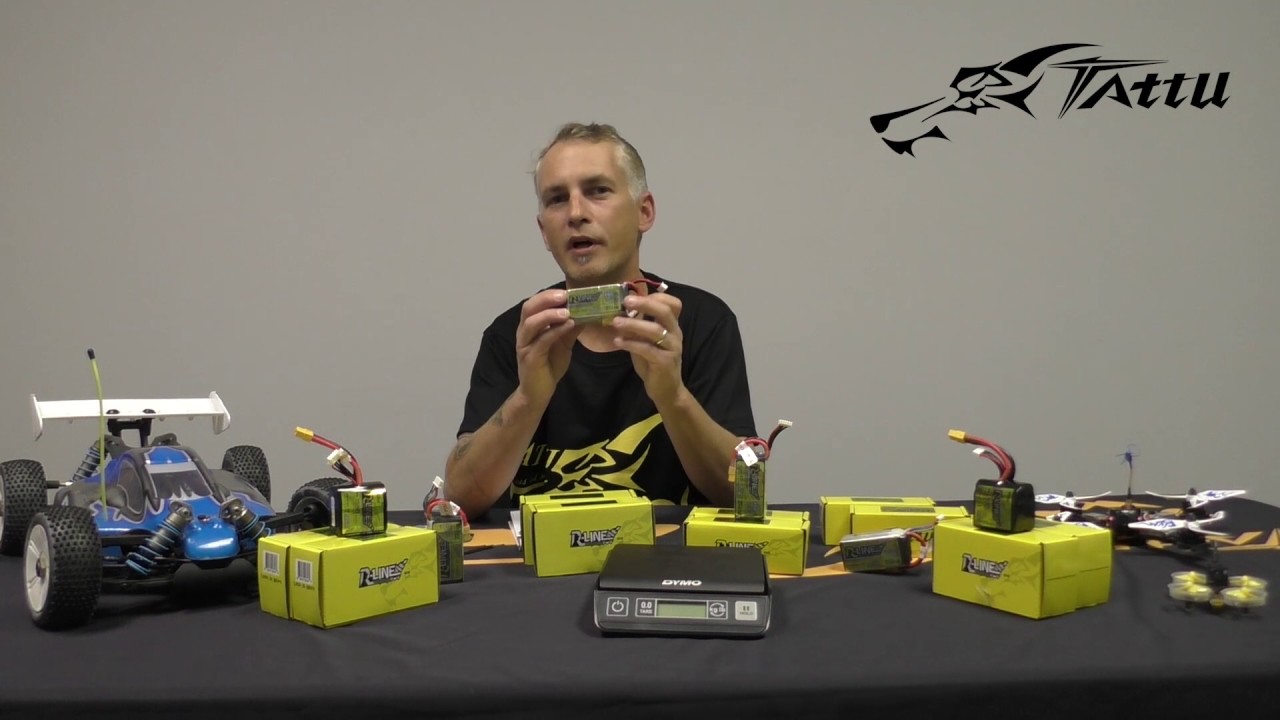 Tattu R-Line Version 2.0 1550mAh 100C 4S1P High Voltage Lipo Battery