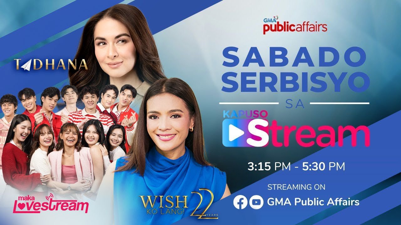 Kapuso Stream: TADHANA, WISH KO LANG, MAKA LOVESTREAM | LIVESTREAM | September 13, 2025