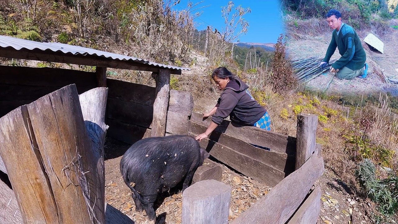 bhumi & sarmila in the village in rural Nepal || life in rural Nepal || @bhumicooking