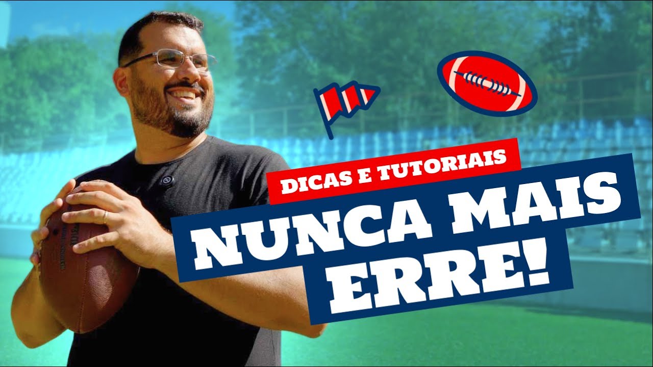 Lançamento PERFEITO! Como lançar uma bola de futebol americano em 4 minutos