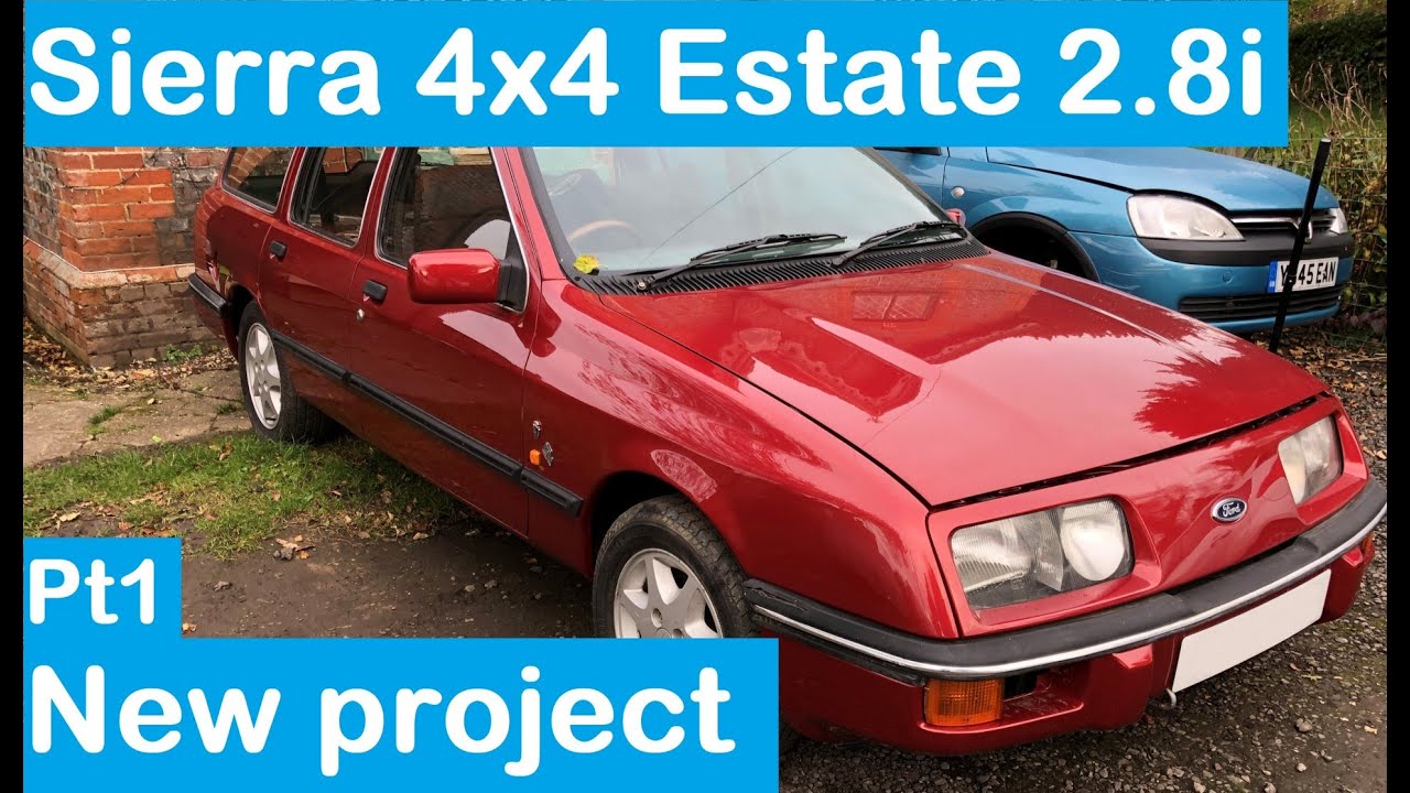Ford Sierra Estate Mk1 4X4 Ghia 2.8 - Автомобиль нового проекта