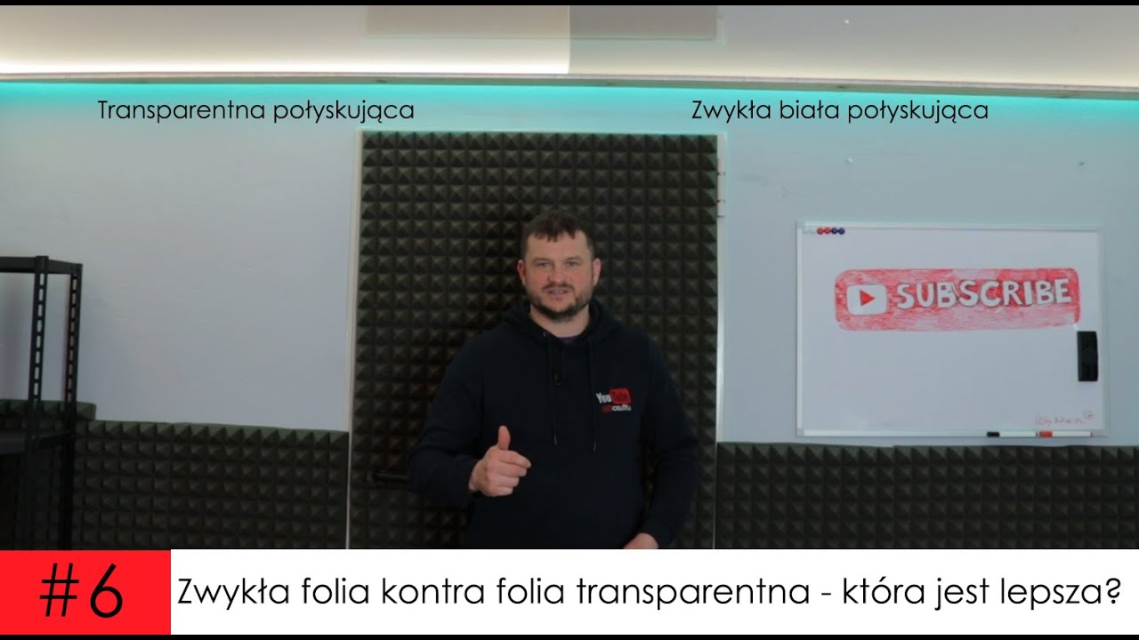 #6 CZY WARTO ZDECYDOWAĆ SIĘ NA FOLII TRANSPARENTNEJ. SUFITY NAPINANE.