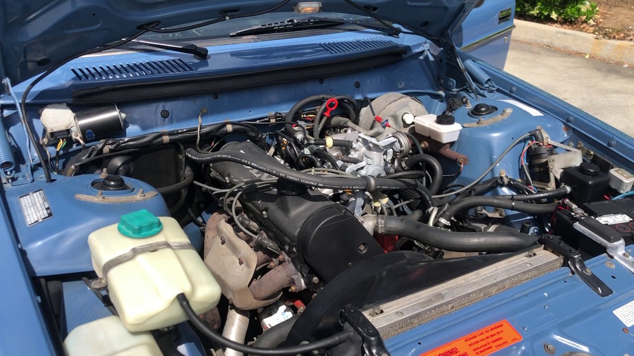1989 Volvo 240 warm start