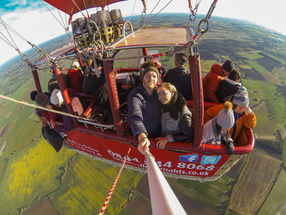 HOT AIR BALLOON FLIGHT | YORK | ENGLAND