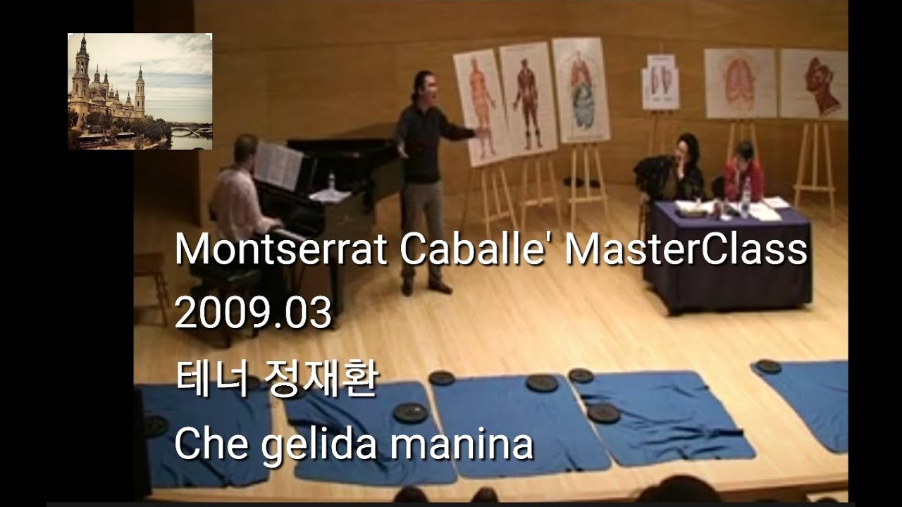 Che gelida manina(그대의 찬손)from La Boheme -G.Puccini  Montserrat Caballe' MasterClass/테너 정재환/성악/마스터클래스