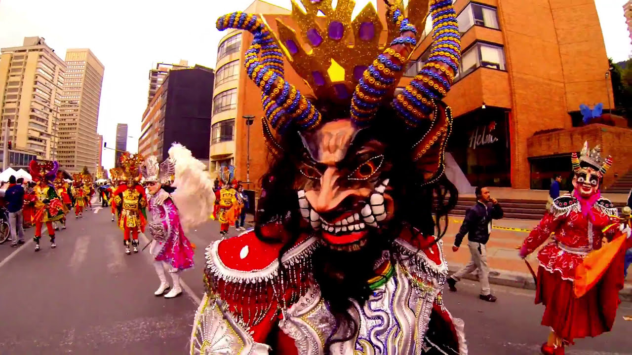 LA GRAN DIABLADA (Bolivia) en Bogota