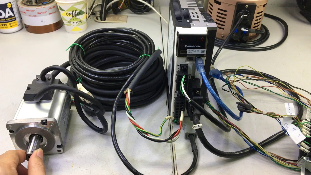 เทสรัน Servo Panasonic, MBDHT2510E, MSMD042G1S