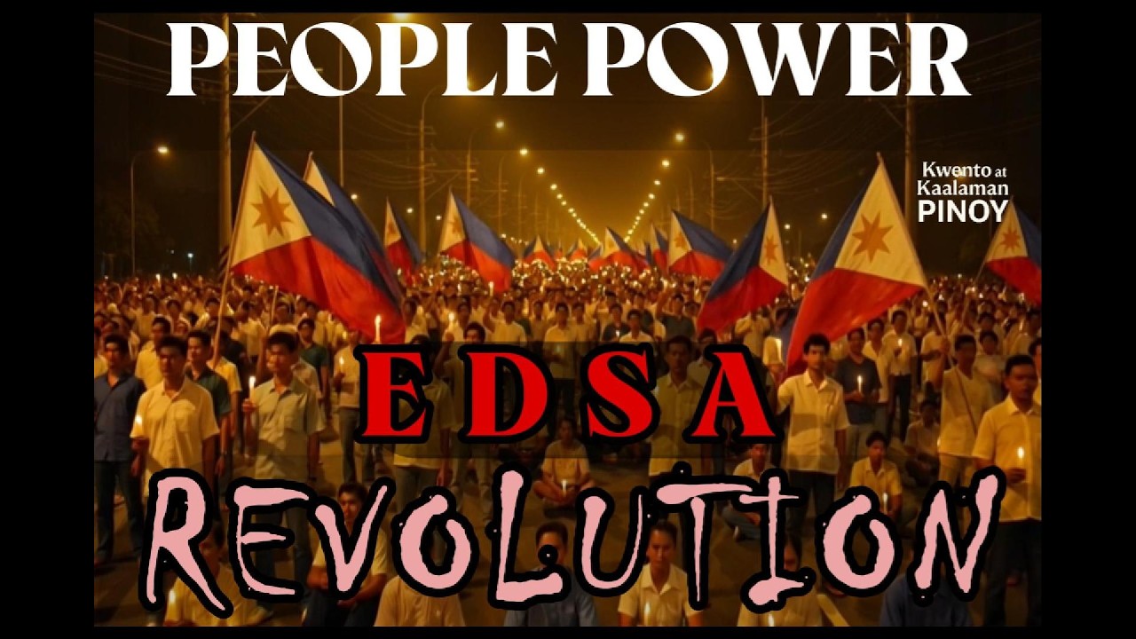 Philippine History 1986: 4 na araw ng EDSA People Power Revolution February 25