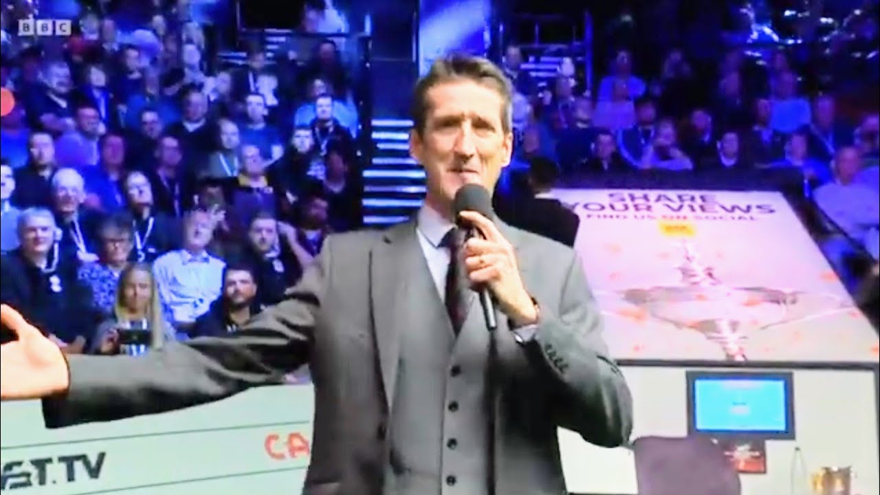 KBV-460  Rob Walker Introduces Friday Afternoons Semi-final At The World Snooker Championship