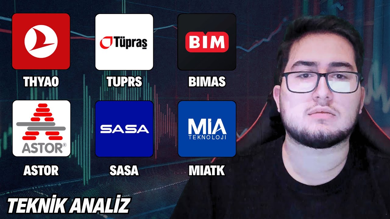 THYAO - TUPRS - ASTOR - SASA - BIMAS - MIATK TEKNİK ANALİZ | BORSA VE HİSSE ANALİZ | TAKAS ANALİZİ