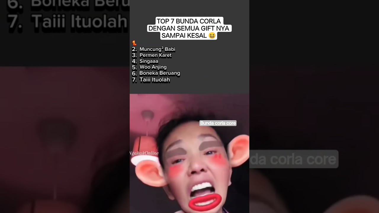 Top 7 Bunda Corla Core // No. 1 Bikin Ngakak #bundacorla #anakbunda #corla #corlacore #fyp